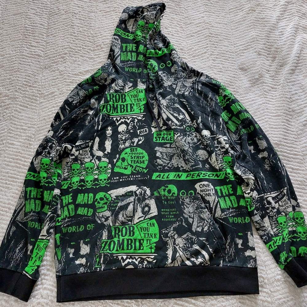 Rob Zombie Skeleton Hoodie